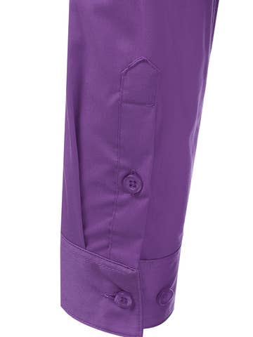 3/4 Sleeve Button Down Collar Shirt Blouse