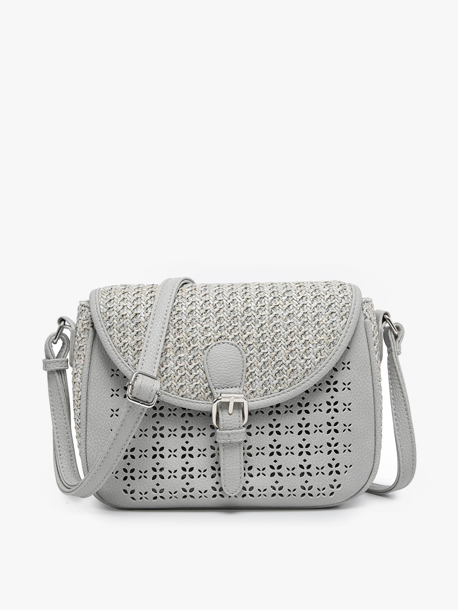 Carolina Woven Lasercut Crossbody