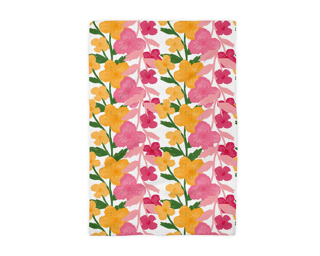 Floral Kitchen Flower Bloom Towel