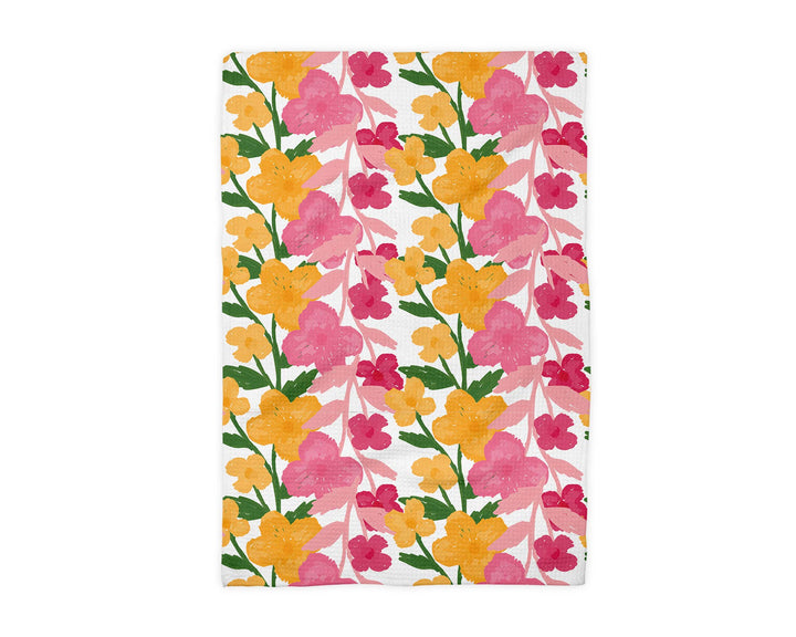 Floral Kitchen Flower Bloom Towel