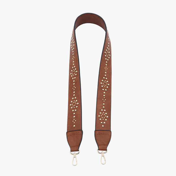 Studded Guitar Strap – Adjustable Bag Strap