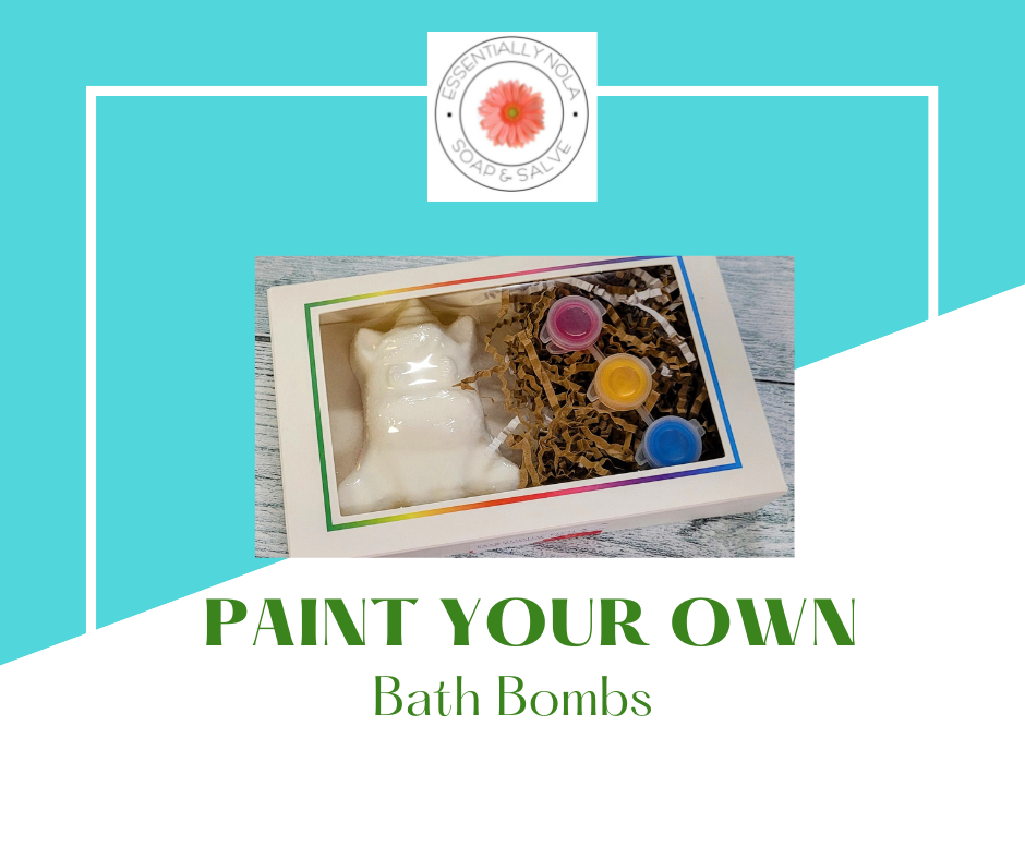 PYO BATH BOMBS ( Paint Your Own )