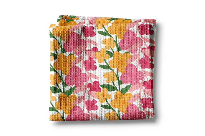 Floral Kitchen Flower Bloom Towel