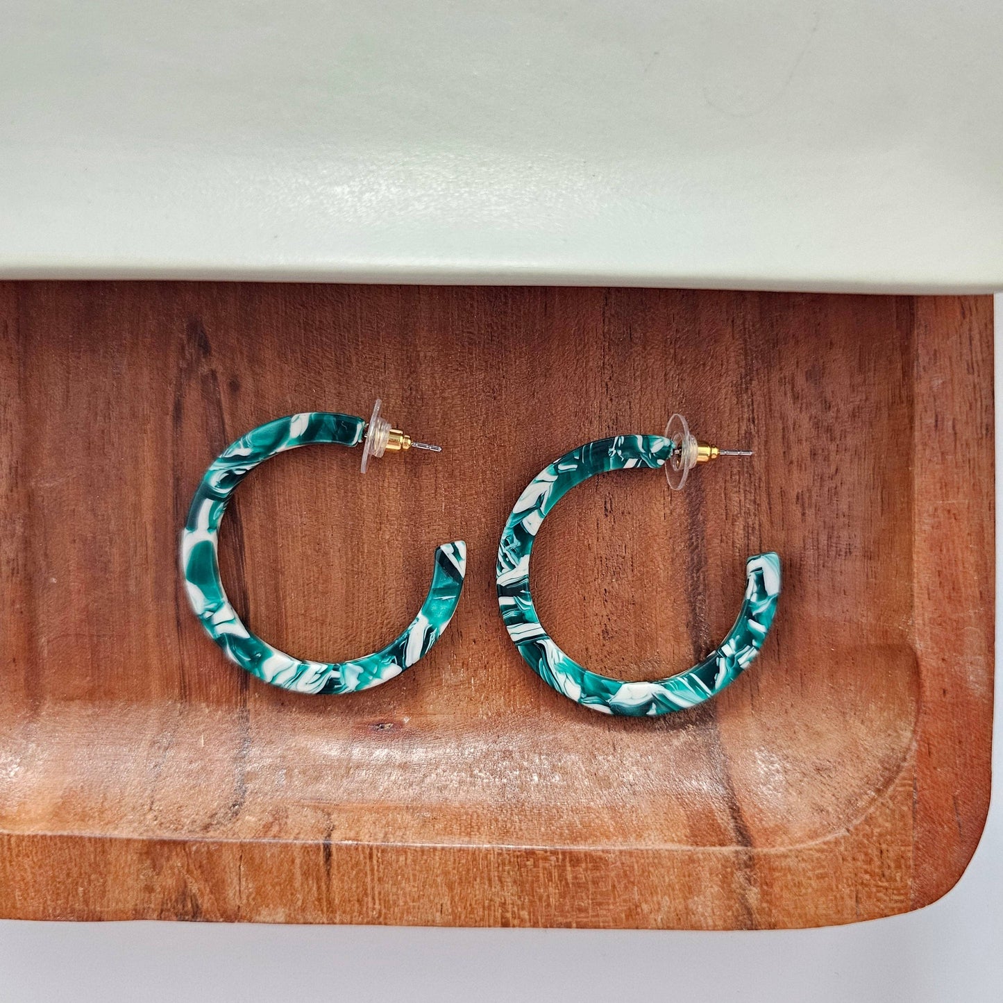 Camy Hoops - Sea Green