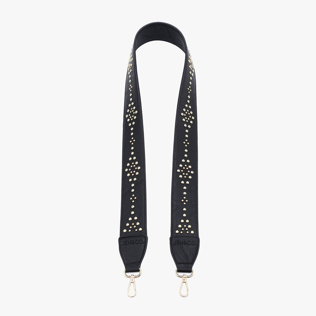 Studded Guitar Strap – Adjustable Bag Strap
