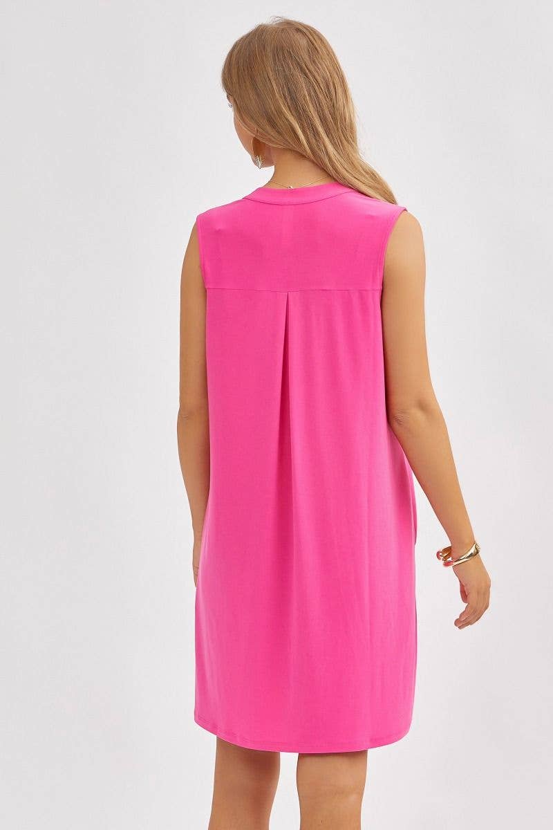 Elegant Solid Colored Dress (2 colors)