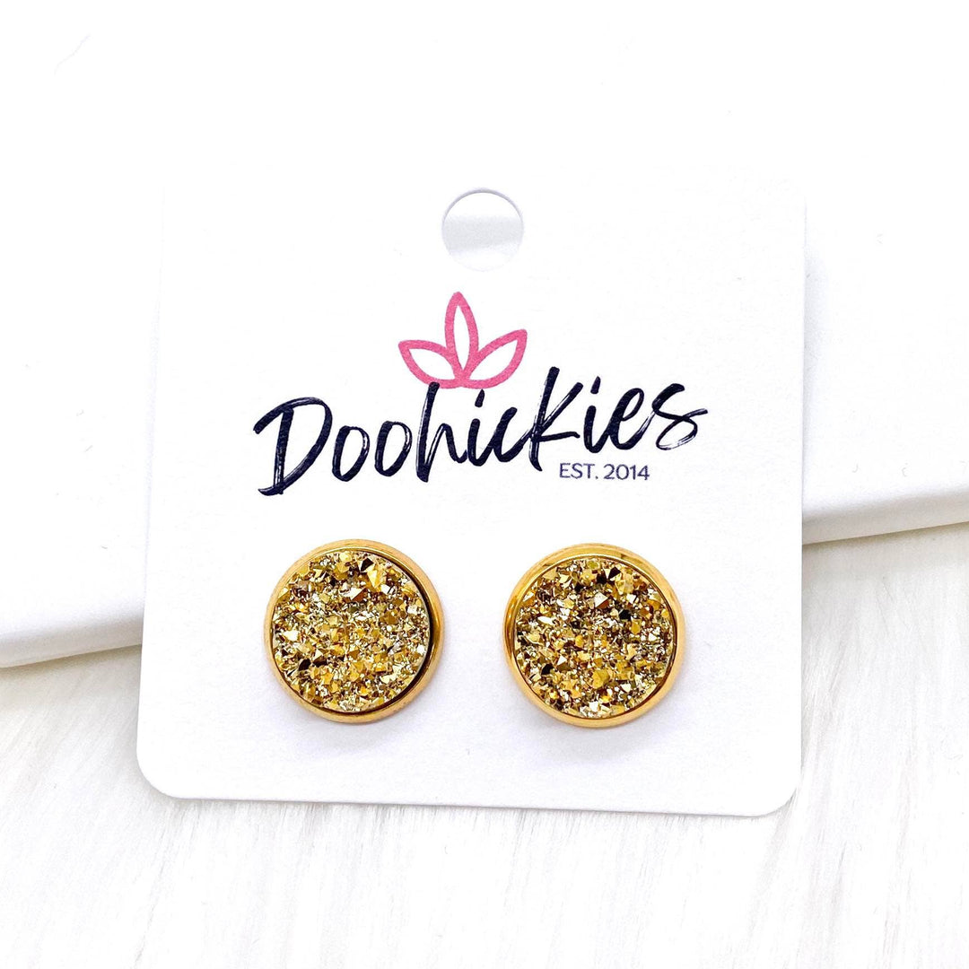 12mm Sparkle Spirit Studs -Earrings