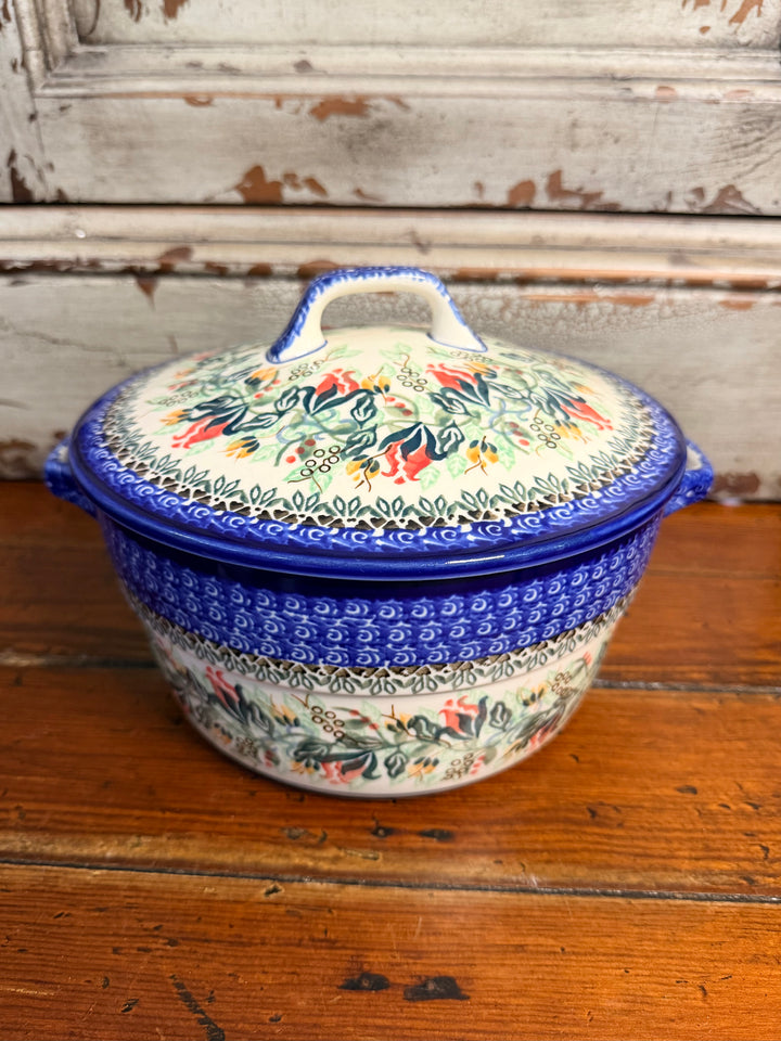 8” Round Unikat Baker w/ Cover