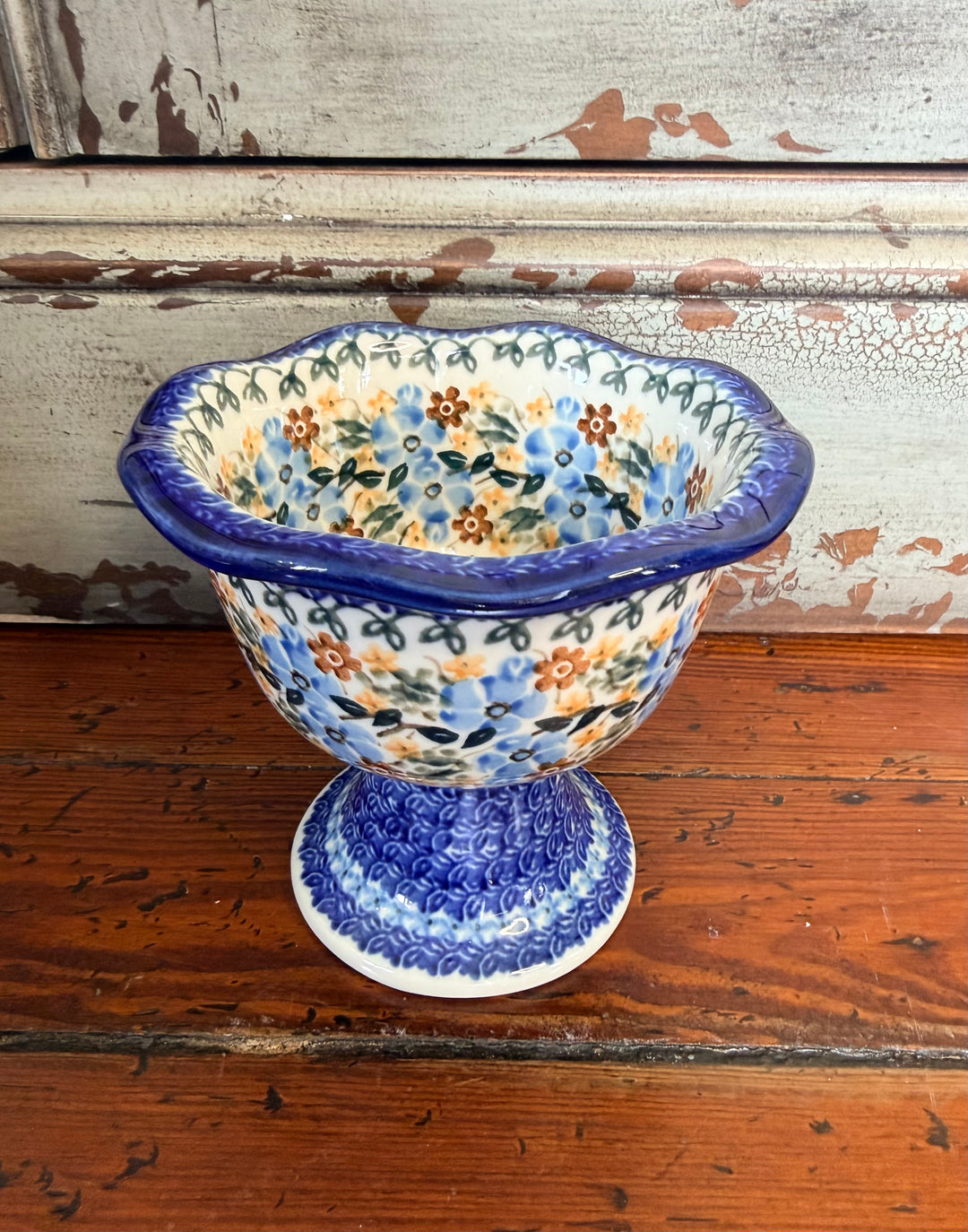 5” Unikat Pedestal Bowl