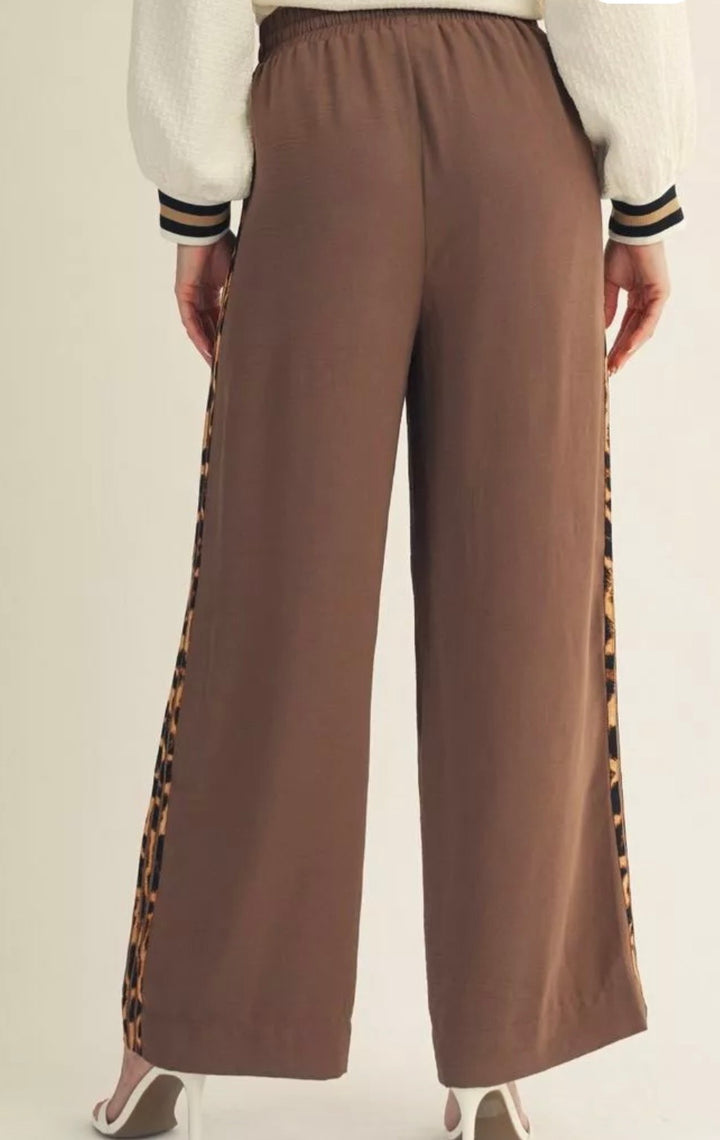 Leopard Striped Pants