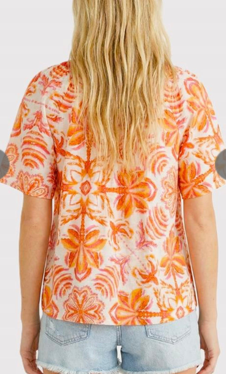 Orange Blossom Blouse