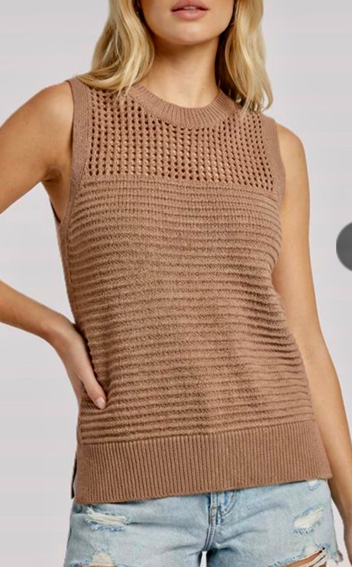 Crochet Sweater Tank