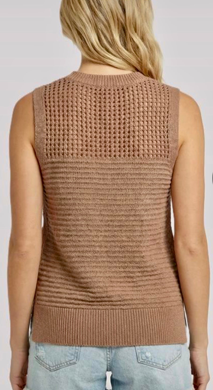 Crochet Sweater Tank