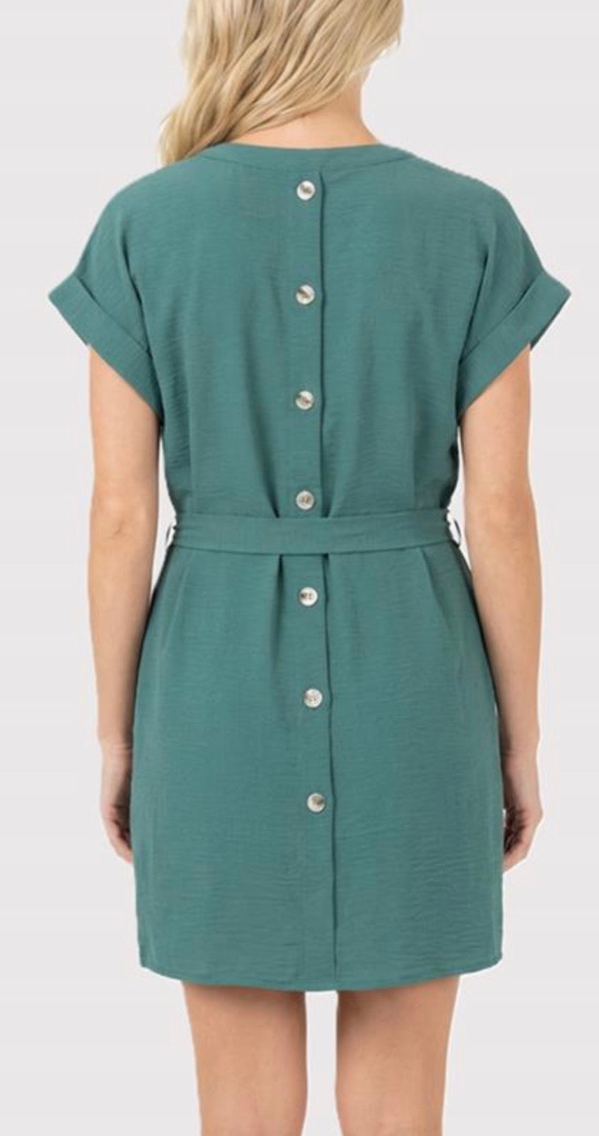 Airflow Split Neck Dress (2 colors)