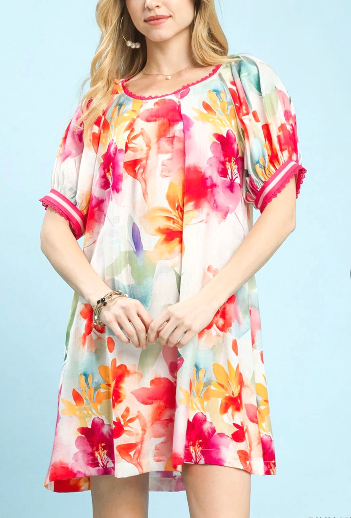 Watercolor Dress