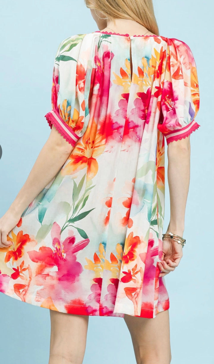 Watercolor Dress