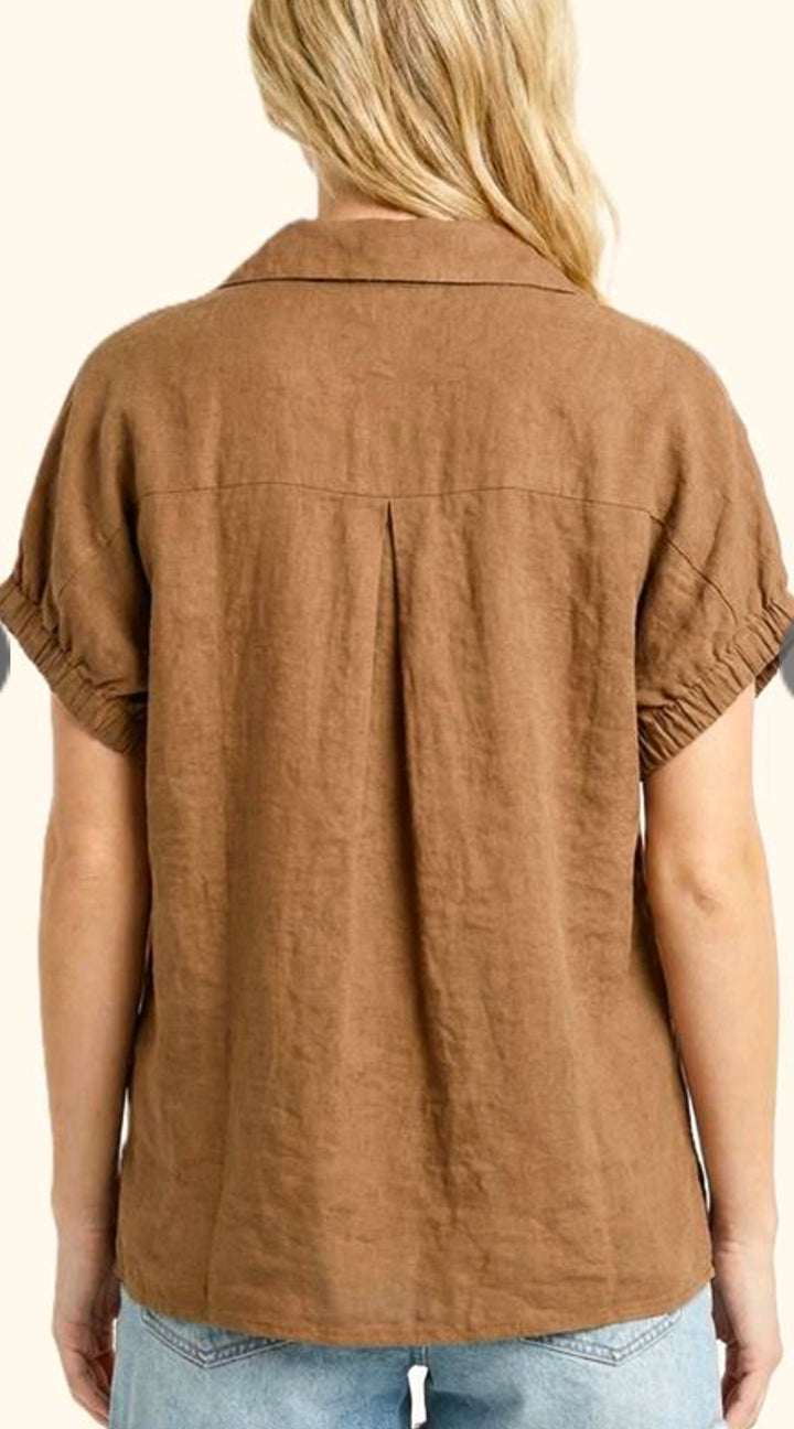 Collared Airflow Blouse