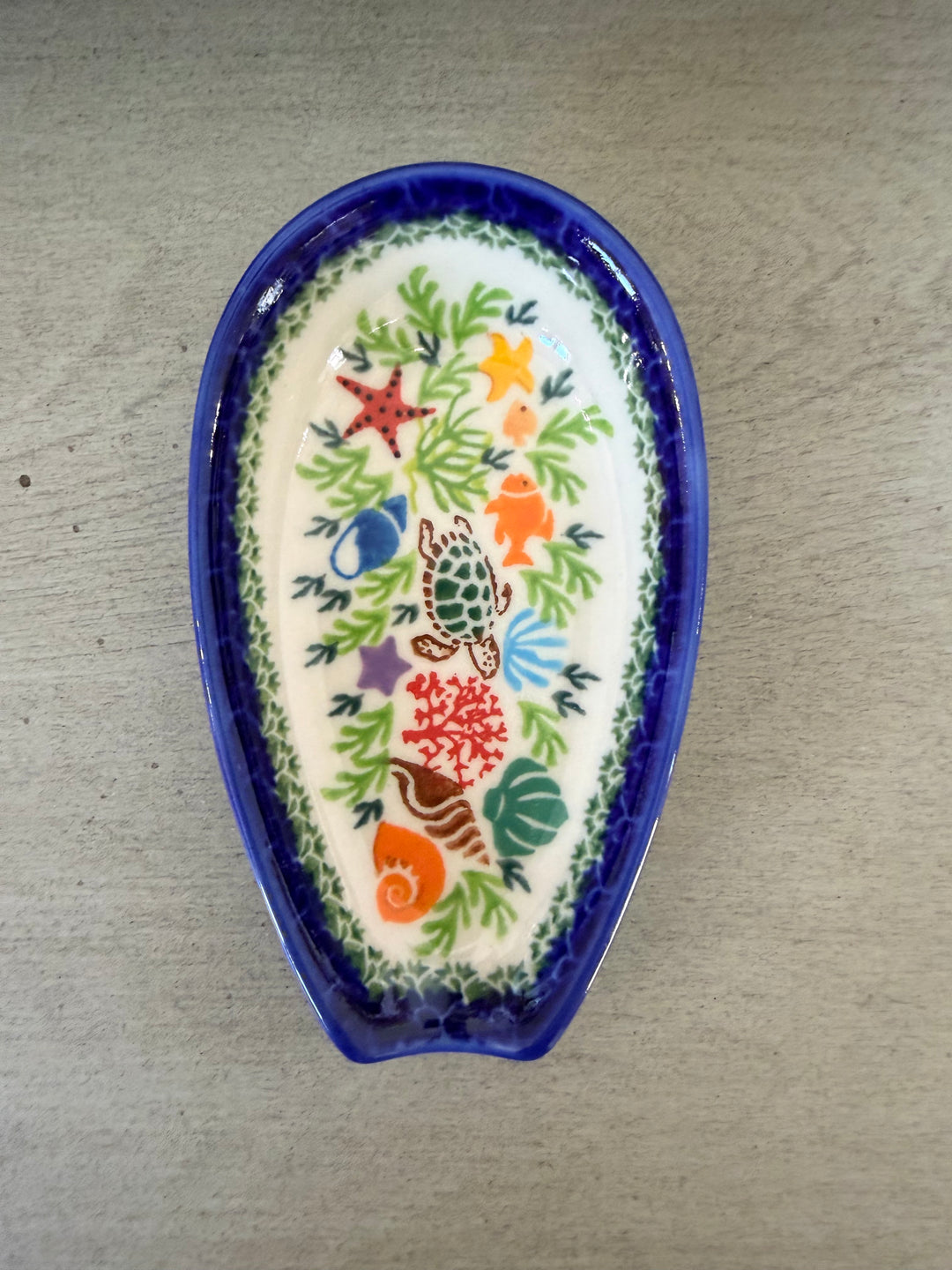 Elongated Spoon Rest