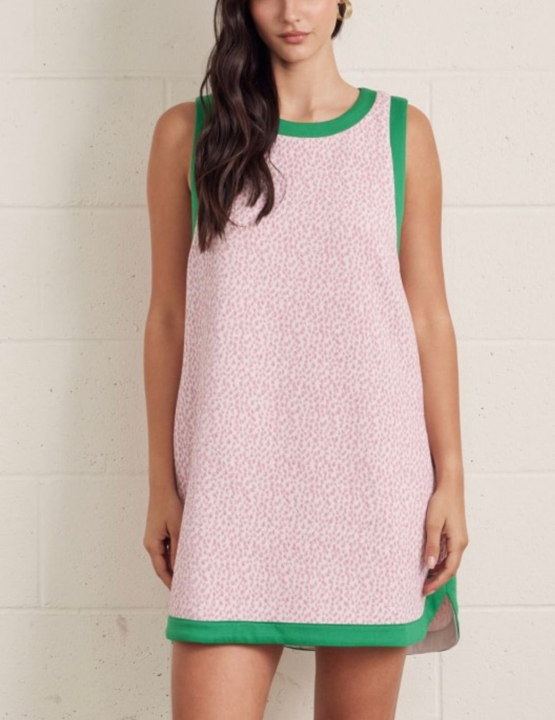 Textured Contrast Dress (2 colors)