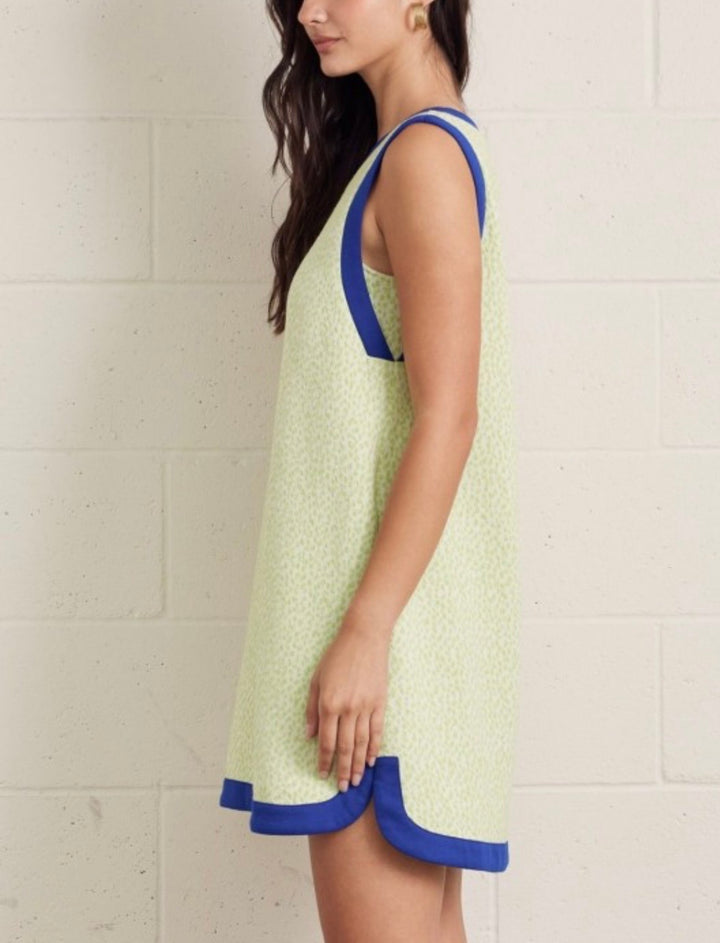 Textured Contrast Dress (2 colors)