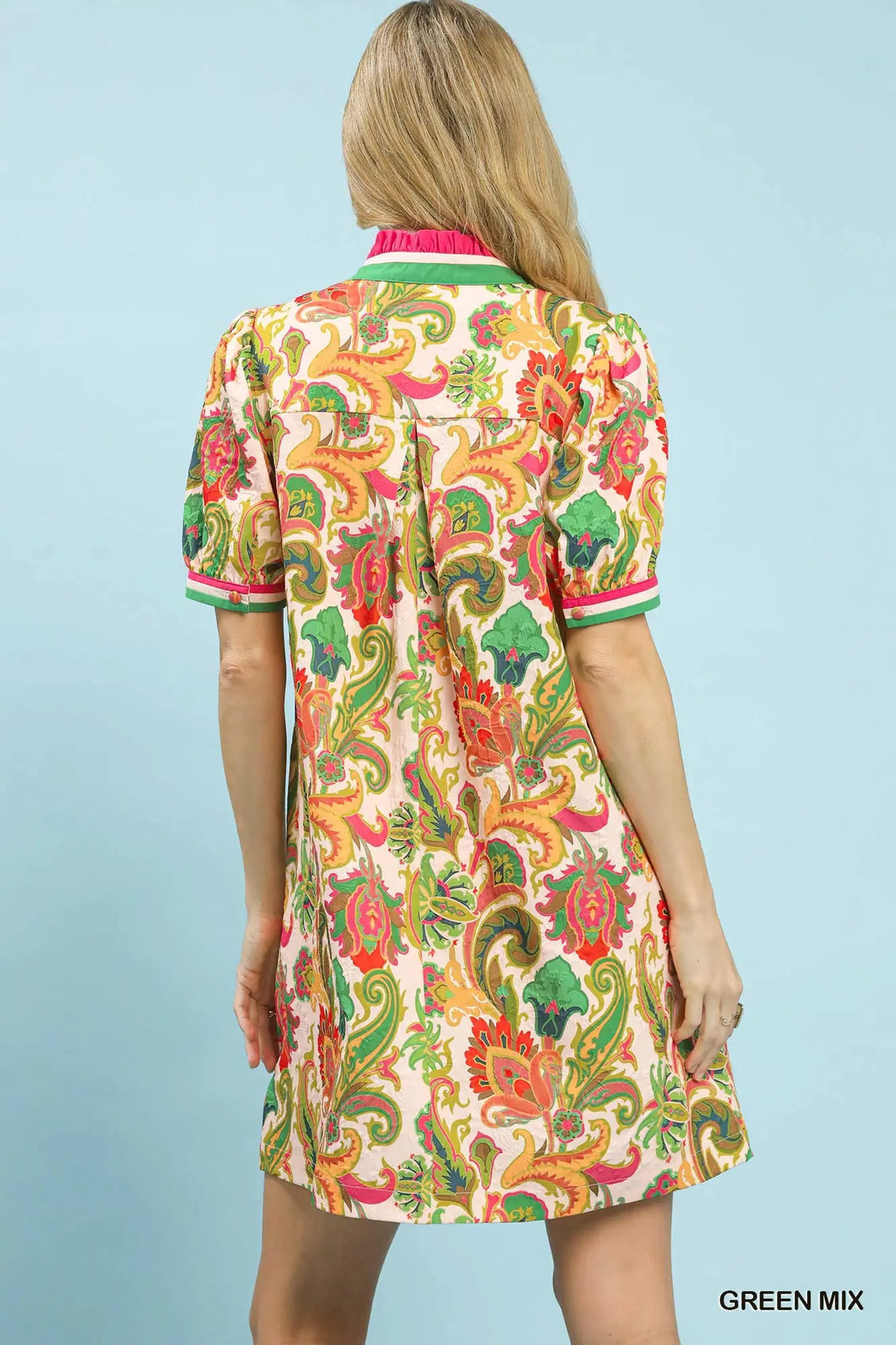 Paisley Scroll Dress