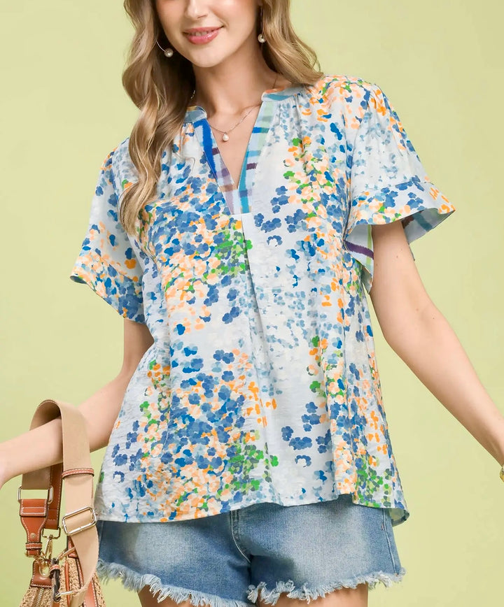 Digi Floral Blouse