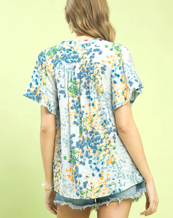 Digi Floral Blouse