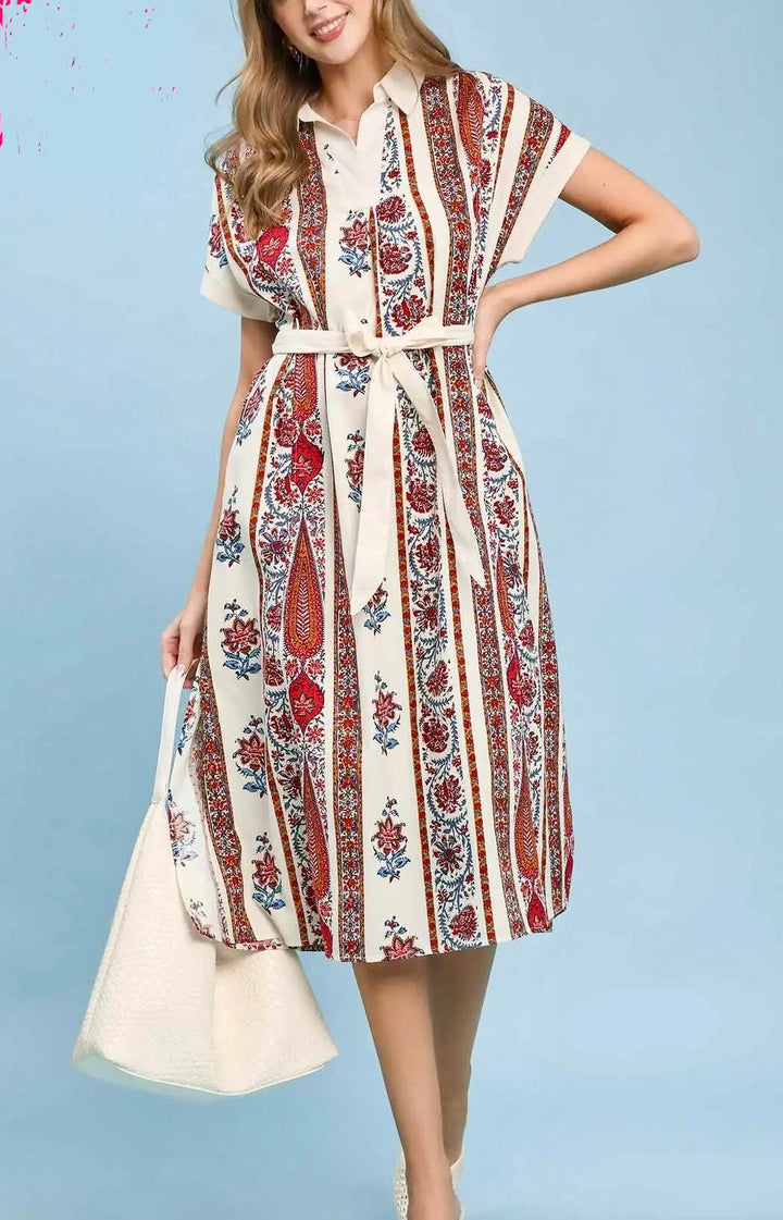 Falling for Twill Dress