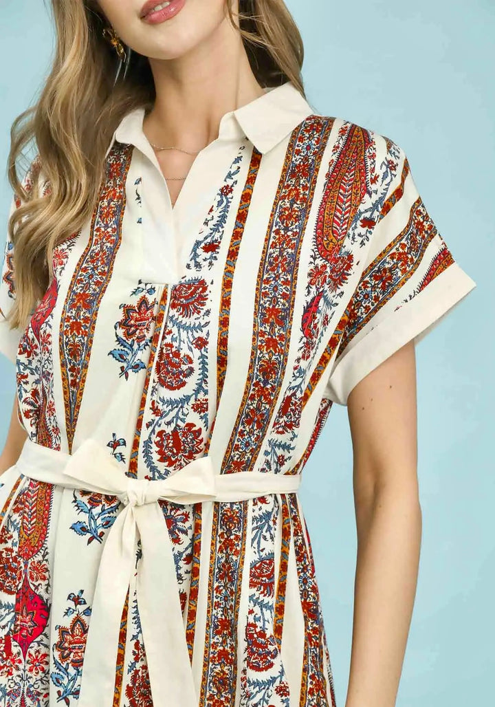 Falling for Twill Dress