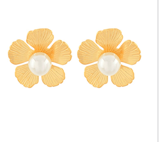 Flower Petal Earrings