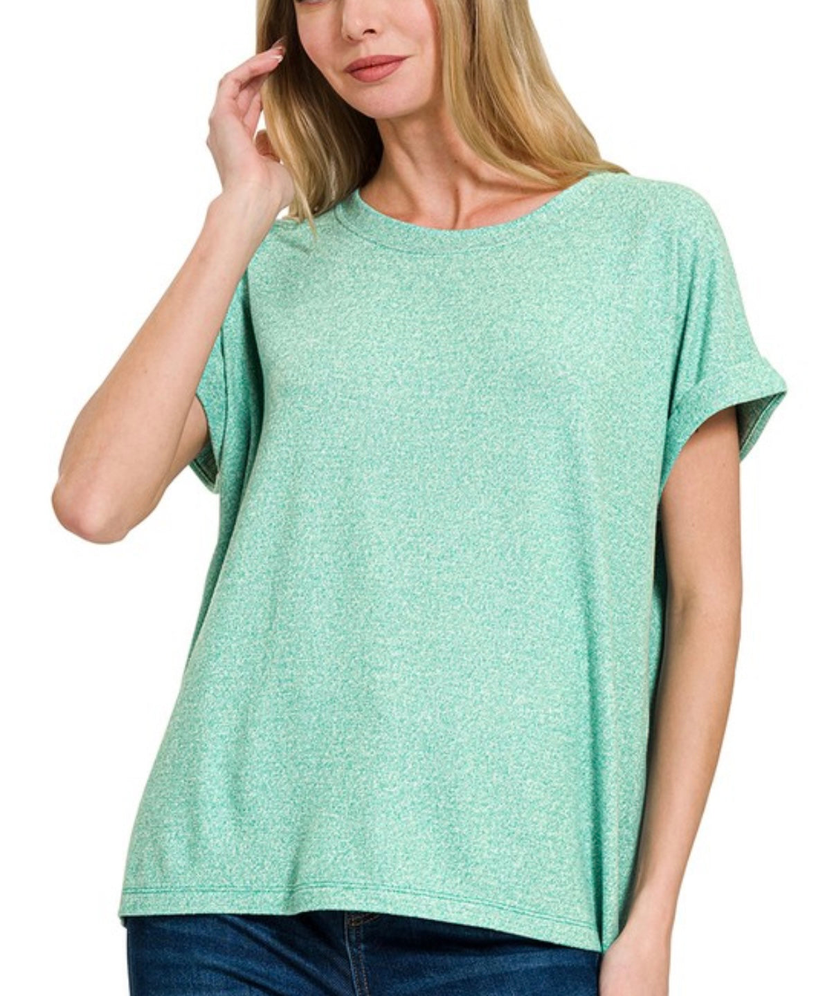 Hacci Short Sleeve Top (2 colors)