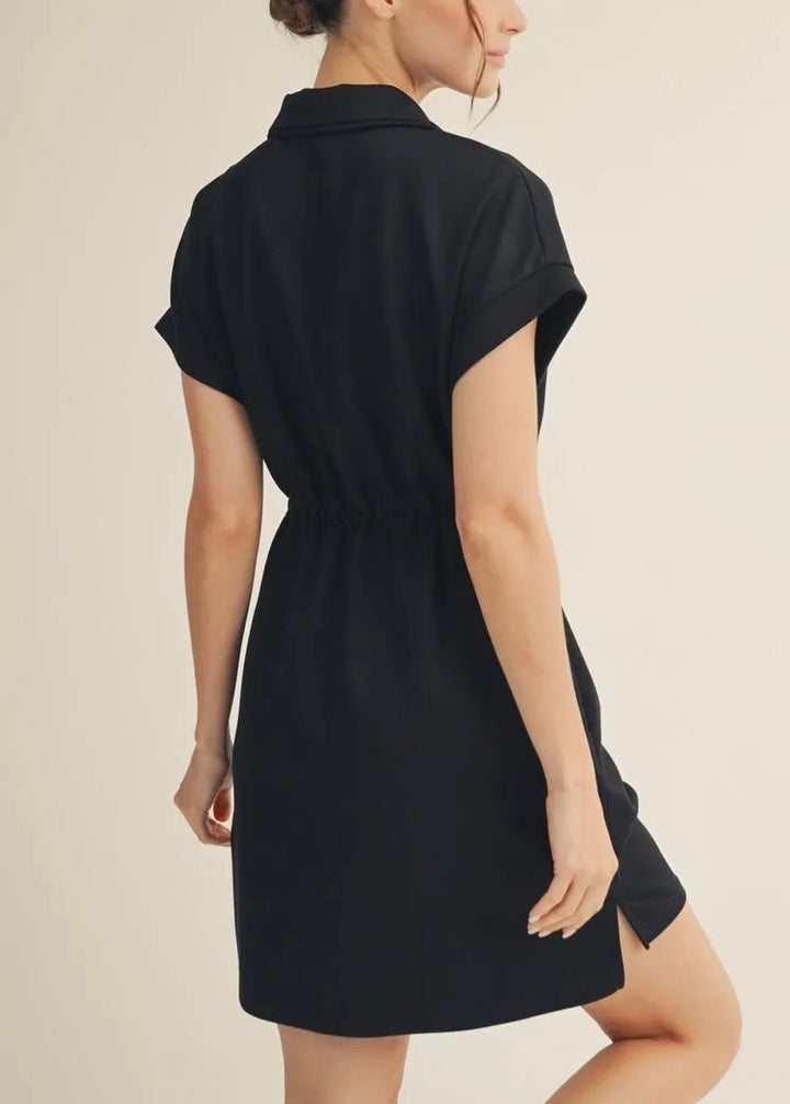 Half Zip Knit Dress