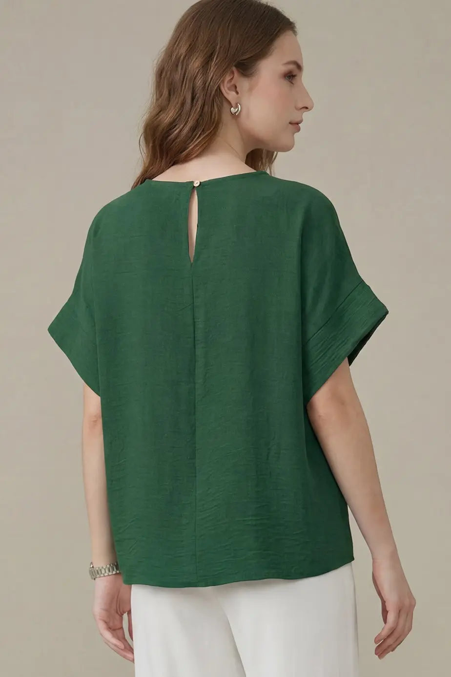 Drop Sleeve Blouse (3 colors)
