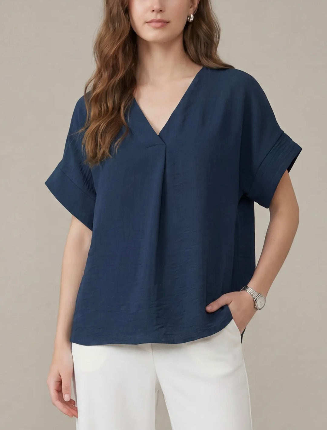 Drop Sleeve Blouse (3 colors)
