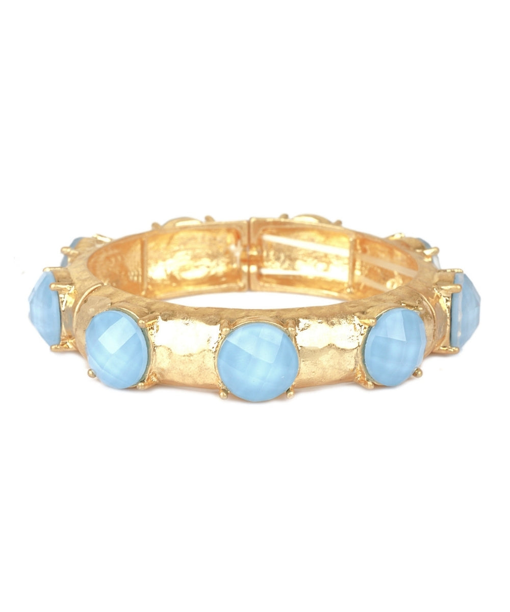 Faceted Stone Bracelet