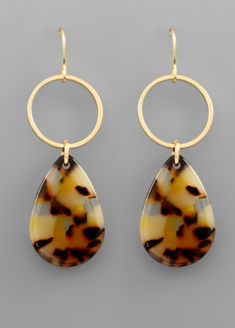 Animal Drop Earrings