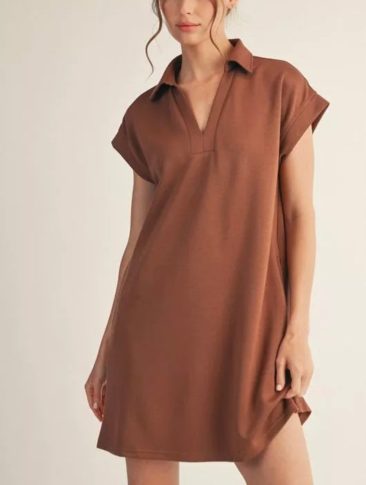 Luxe Knit Shift Dress