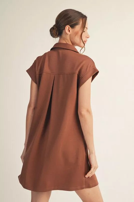 Luxe Knit Shift Dress