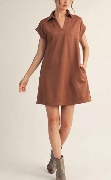 Luxe Knit Shift Dress