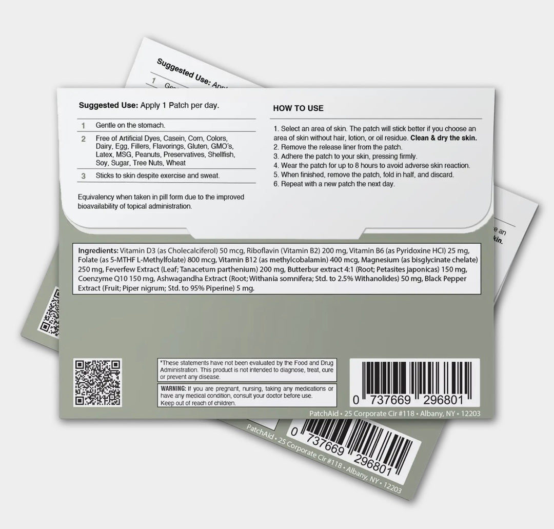 Headache Support Patch by PatchAid