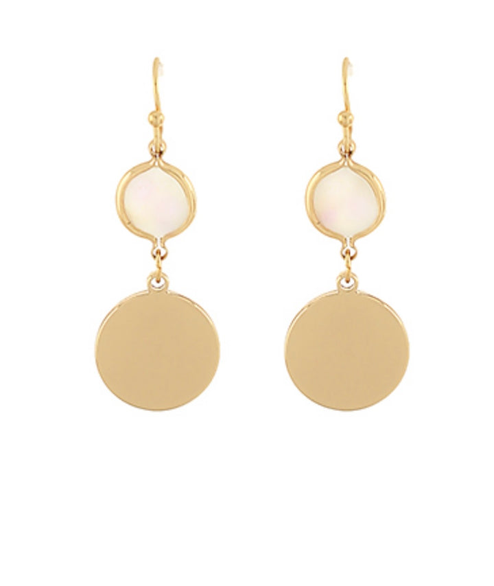 Disk Earrings