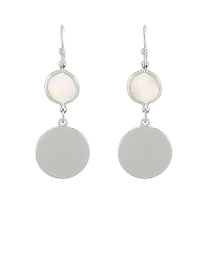 Disk Earrings