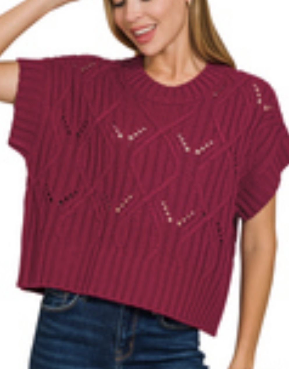 Chunky Crop Sweater