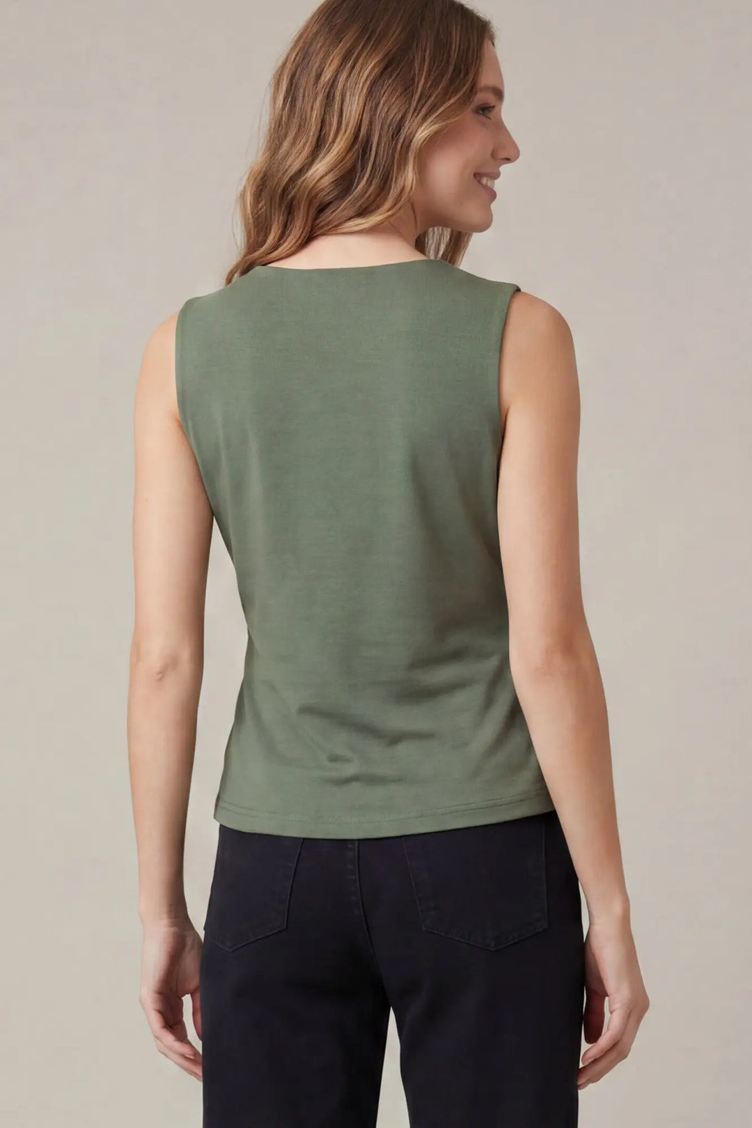 Gathered Drape Tank (3 colors)