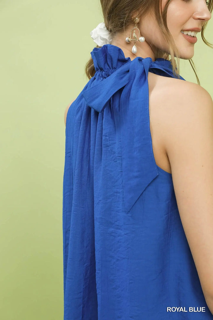 Tie-Neck Blouse (2 colors)