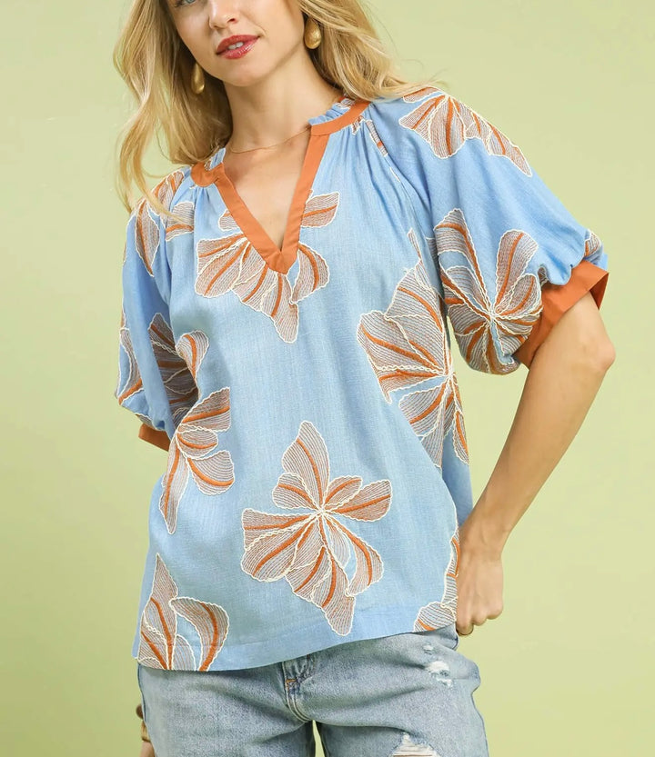 Embroidered Blouse