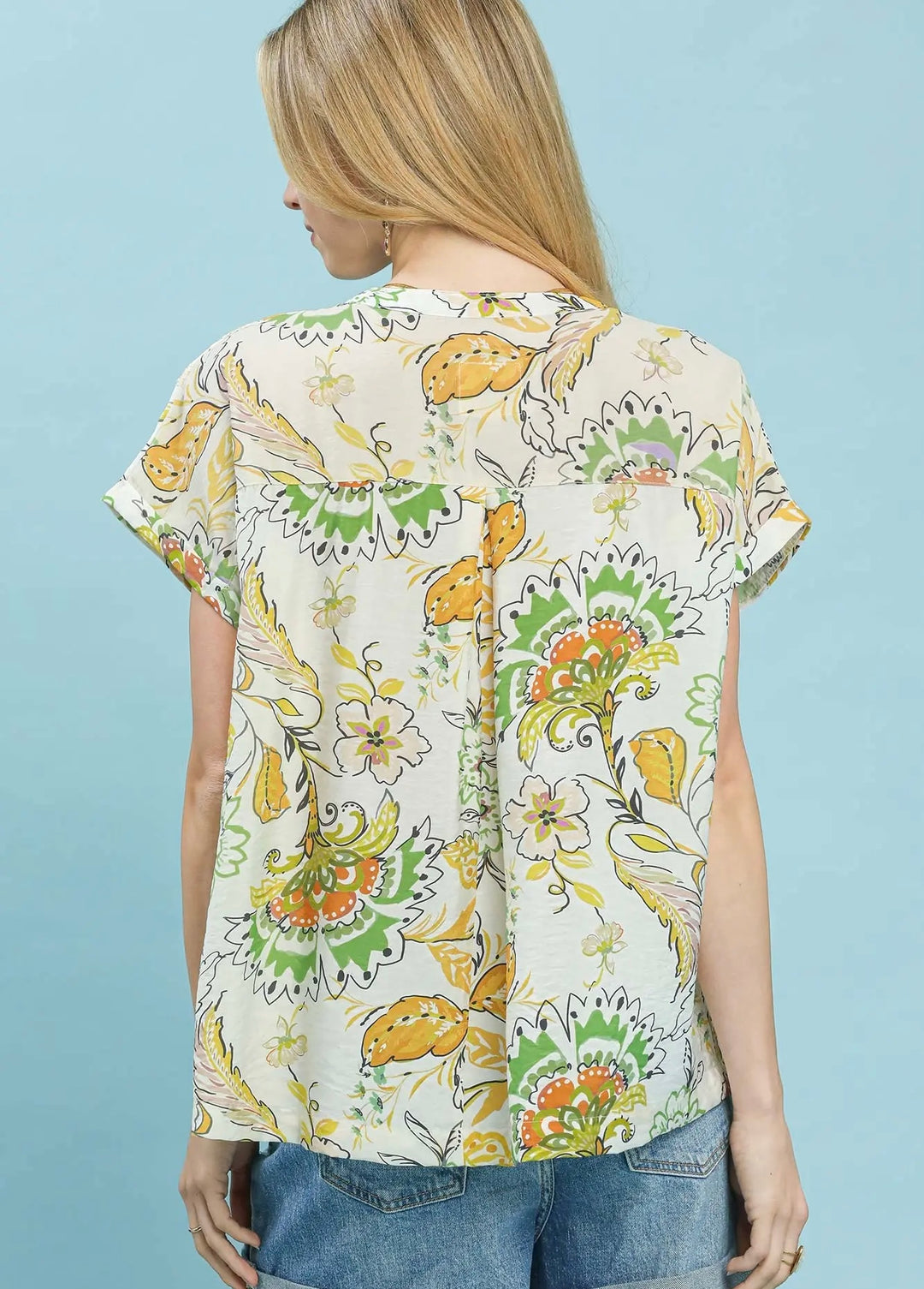 Whimsy Floral Blouse