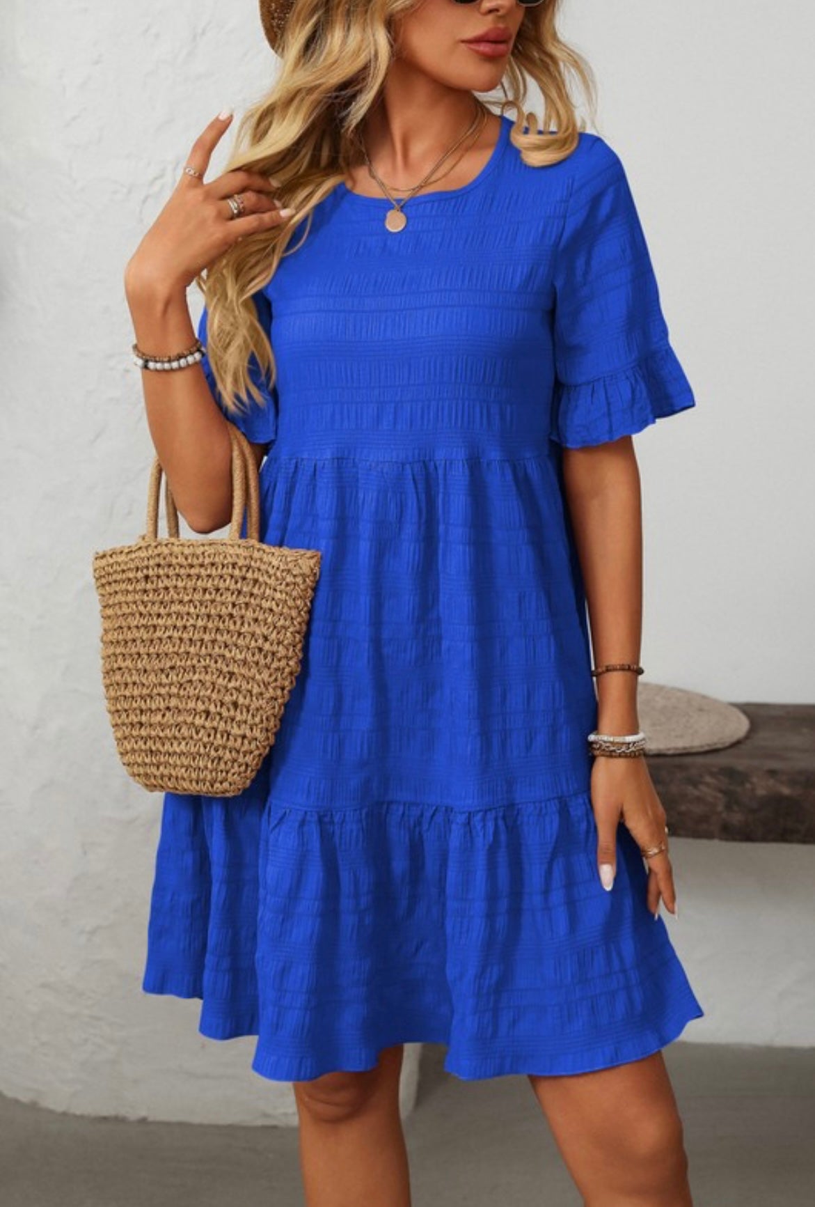 Into the Blue Dress