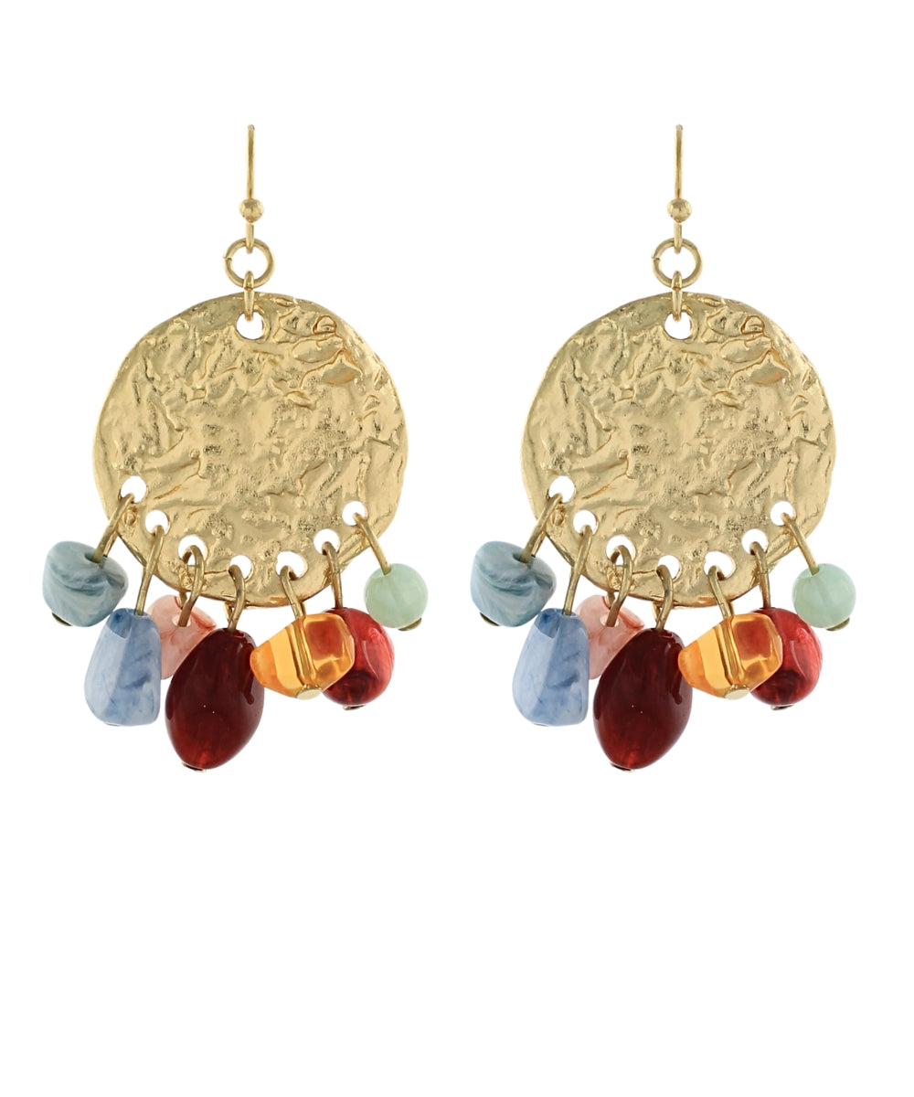 Bead Fringe Earrings