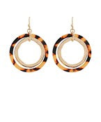 Double Circle Earrings
